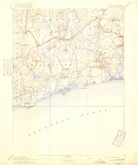 Charlestown 1889 topographic map thumbnail