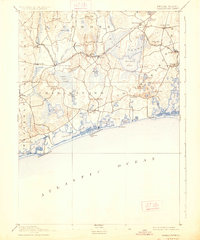 Charlestown 1889 topographic map thumbnail
