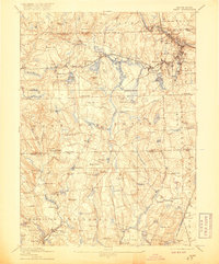 Kent 1894 topographic map thumbnail