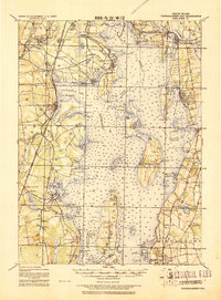 Narragansett Bay 1919 topographic map thumbnail