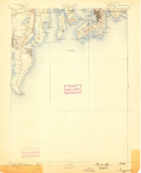 Newport 1894 topographic map thumbnail