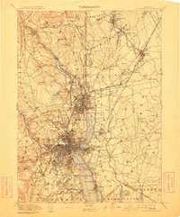 Providence 1894 topographic map thumbnail