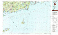 Block Island 1984 topographic map thumbnail