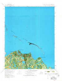 Beechey Point B-3 NW 1970 topographic map thumbnail