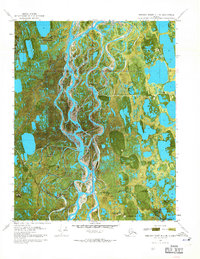 Beechey Point B-4 SE 1970 topographic map thumbnail