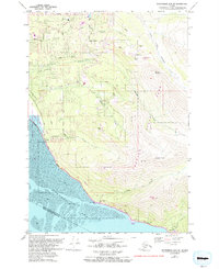 Anchorage A-7 NE 1979 topographic map thumbnail