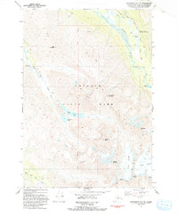 Anchorage A-7 NE 1993 topographic map thumbnail