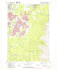 Anchorage A-8 NE 1979 topographic map thumbnail