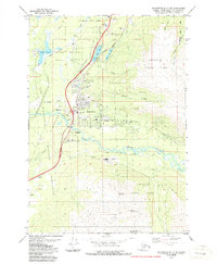 Anchorage B-7 SW 1979 topographic map thumbnail