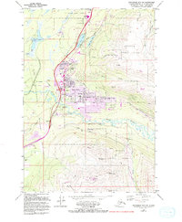 Anchorage B-7 SW 1979 topographic map thumbnail