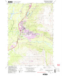 Anchorage B-7 SW 1979 topographic map thumbnail