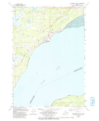 Anchorage B-8 NE 1979 topographic map thumbnail