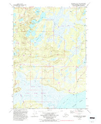 Anchorage B-8 NW 1979 topographic map thumbnail