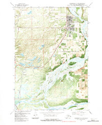 Anchorage C-6 SW 1979 topographic map thumbnail