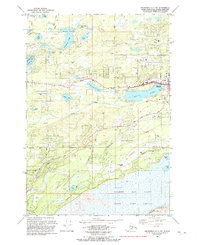 Anchorage C-7 SW 1992 topographic map thumbnail