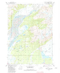 Cordova C-4 SW 1983 topographic map thumbnail