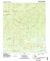 Fairbanks D-1 NW 1992 topographic map thumbnail
