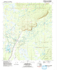 Fairbanks D-1 SE 1992 topographic map thumbnail
