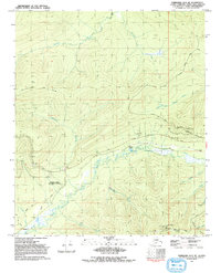 Fairbanks D-3 NE 1992 topographic map thumbnail