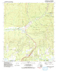 Fairbanks D-2 NE 1992 topographic map thumbnail