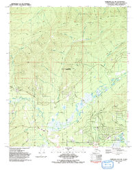 Fairbanks D-2 NW 1992 topographic map thumbnail