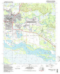 Fairbanks D-2 SE 1992 topographic map thumbnail