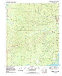 Fairbanks D-3 SE 1992 topographic map thumbnail