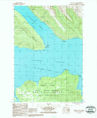 Juneau A-1 NW 1986 topographic map thumbnail