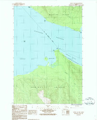 Juneau A-2 NW 1986 topographic map thumbnail