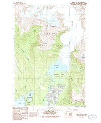 Juneau B-2 NW 1986 topographic map thumbnail