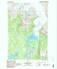 Juneau B-2 NW 1986 topographic map thumbnail