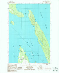 Juneau B-3 NW 1986 topographic map preview