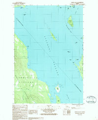 Juneau B-3 SE 1986 topographic map thumbnail