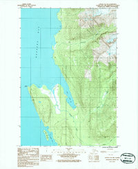 Juneau C-3 NW 1986 topographic map thumbnail