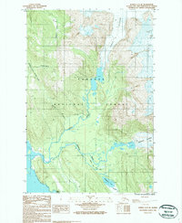 Juneau C-3 SE 1986 topographic map thumbnail