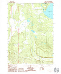 Kenai A-4 NE 1987 topographic map thumbnail