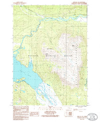 Kenai B-1 NE 1986 topographic map thumbnail