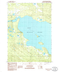 Kenai B-2 NE 1986 topographic map thumbnail