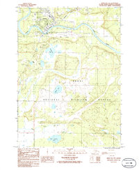 Kenai B-3 NW 1986 topographic map thumbnail