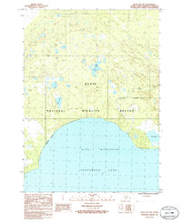 Kenai B-3 SW 1986 topographic map thumbnail