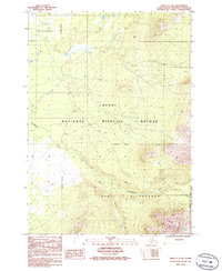 Kenai C-1 NE 1986 topographic map thumbnail