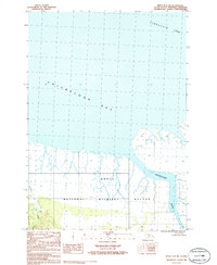 Kenai D-1 NE 1986 topographic map thumbnail