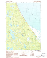 Kenai D-1 NW 1986 topographic map thumbnail
