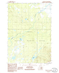 Kenai D-1 SE 1986 topographic map thumbnail