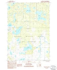 Kenai D-1 SW 1986 topographic map thumbnail