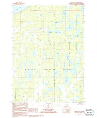 Kenai D-2 NE 1986 topographic map thumbnail