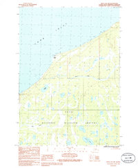 Kenai D-2 NW 1986 topographic map thumbnail