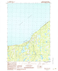 Kenai D-3 SW 1986 topographic map thumbnail