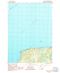Kenai D-4 SE 1986 topographic map thumbnail