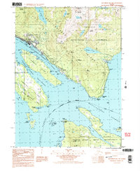 Ketchikan B-5 SW 1991 topographic map thumbnail